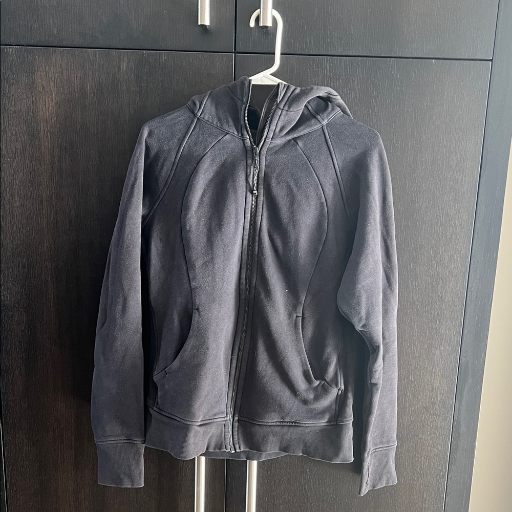 Lululemon Athletica Charcoal Zip-Up Jacket